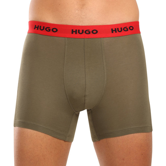 3PACK herenboxershort HUGO veelkleurig (50517887 984)