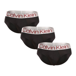 3PACK herenslip Calvin Klein zwart (NB3073A-Q09)