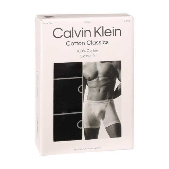 3PACK herenboxershort Calvin Klein zwart (NB4003A-001)