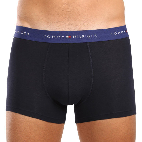 3PACK herenboxershort Tommy Hilfiger donkerblauw (UM0UM02763 0WN)