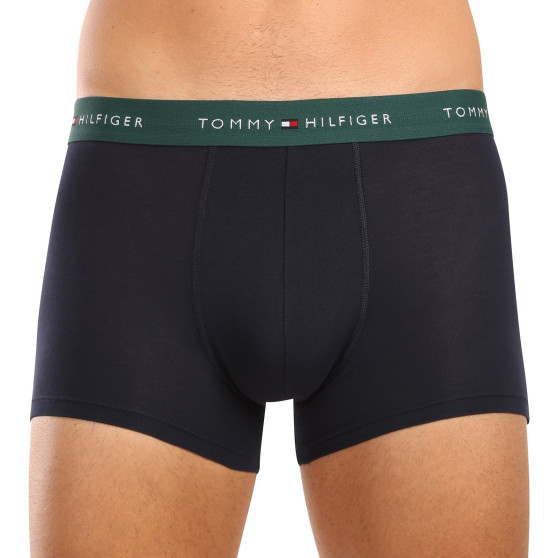 3PACK herenboxershort Tommy Hilfiger donkerblauw (UM0UM02763 0WN)