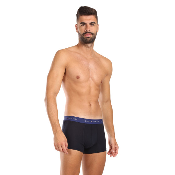 3PACK herenboxershort Tommy Hilfiger donkerblauw (UM0UM02763 0WN)